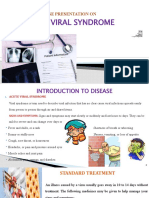 Acute Viral Syndrome: Case Presentation On