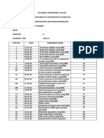 MPMC Lab Record