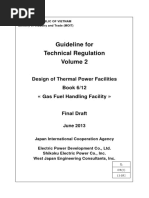 Guideline For Technical Regulation Vol.2 - Design of Thermal Power Facilities Book 6.12 Gas Fuel Handling Facility