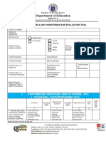 Department of Education: Brigada Eskwela 2021 Monitoring and Evaluation Tool