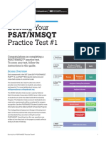 Scoring Psat NMSQT Practice Test 1