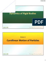 Dynamics of Rigid Bodies: Curvilinear Motion of Particles