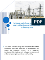 Iot Based Control and Monitoring of Smart Grid and Power Theft Detection by Locating Area