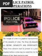 Police Patrol Operations