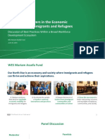 Engaging Employers in The Economic Integration of Immigrants and Refugees