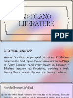 Bicolano Literature