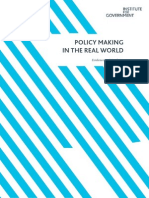 Policy Making in The Real World Final