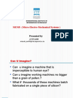 MEMS (Micro-Electro-Mechanical Systems) : Presented by