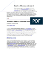 Measures of National Income and Output