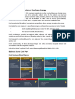 The Ford Model T Reflection On Blue Ocean Strategy: Balance Score Card Part