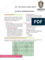 Análisis Dimensional FISICA PRE