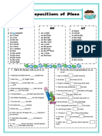 Prepositions of Place IN - ON - AT