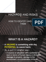 Hazards and Risks: How To Identify and Rate Them