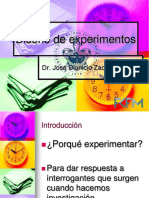 Diseño de Experimentos