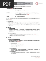 005 - Evaluación de La Infraestructura (ECER) para La Obtención Del ITSE - Huaráz