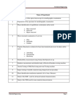 Lab Manual of Materials Engineering BMEL203, III Sem