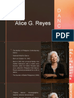 Alice G. Reyes: D A N C E