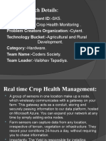 Real Time Crop Health Monitoring PDF