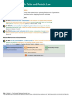 Module 5: The Periodic Table and Periodic Law: Performance Expectations