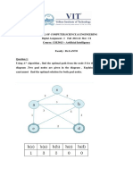 School of Computer Science & Engineering Digital Assignment - I Fall 2021-22 Slot: C2