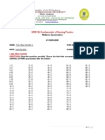 Pila - Funda Midterm Exam