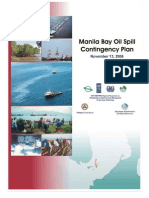 Manila Bay Oil Spill Contingency Plan