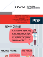 Funciones Del Medico Cirujano