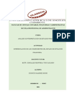 Los Componentes Del Estado de Situación Financiera