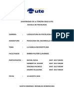 Familia Reconstituida Trabajo Final - Psic Desarrollo II