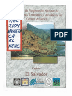 Mapeo de Vegetación Natural de Ecosistemas Terrestres y Acuáticos de Centro América