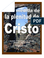 A La Medida de La Plenitud de Cristo