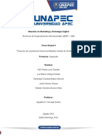 Trabajo Grupal Semana 4 - "Proyecto de Exportación de Frutas Tropicales Hacia Los Estados Unidos de Norte América."