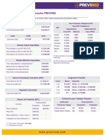 Indicadores Previsionales PreviRed Diciembre 20