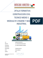 Cartilla Educativa Higiene y Seguridad Industrial (Americano Montero 4)