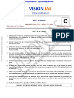 Vision IAS CSP20 CSAT Test 1Q