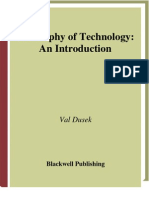 Val Dusek - Philosophy of Technology. An Introduction (2006)