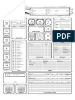 Ree Boot Ree Boot: Class & Level Player Name Player # Sheet #