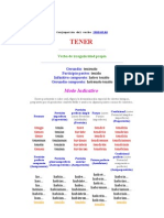 Conjugación Del Verbo IRREGULAR