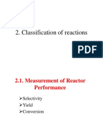 Classification of Reactions