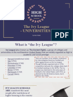 Ivy League Universities