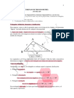 NOtas Trigonometria