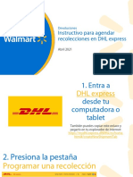 Instructivo Devolucion Por DHL Walmart