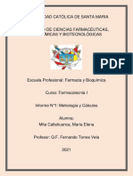 Informe #1 Metrologia y Calculos