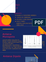 Antena Monopolo y Dipolo