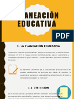 Planeación Educativa