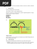 Verbo(s) y Conjugaciones