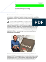 Practical Functional Programming