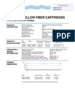 Targa Ii Hollow Fiber Cartridges: Lenntech