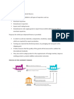 Export Finance: Process of Pre-Shipment Finance