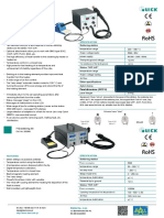 Specification Features: 706 Soldering Kit